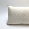 braille 'i love you' pillow