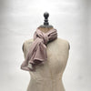 knit linen shawl (clay)
