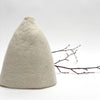 felt wool cloche vase