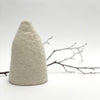 felt wool cloche vase