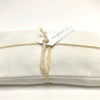 velvet eye pillow- white