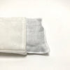 velvet eye pillow- white