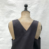 cross back smock (dark)