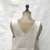 cross back smock (oatmeal)