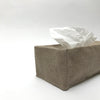 dark linen tissue cover