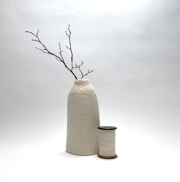 felt wool vase