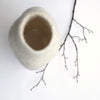 felt wool vase