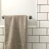 linen terry towels- full natural