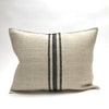 grain sac pillows (black)