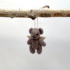 knit bear with wings- brown