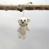 knit bear with wings- cream