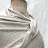 knit linen shawl (linen)