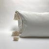 velvet pillow with tassels