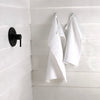 white linen waffle towels