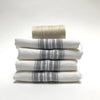 stone washed linen tea towels (white)