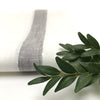 french linen tea towel ( white )