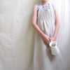 kids smocked apron (light)