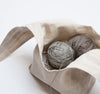 wrapping bag - oatmeal linen