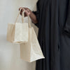 waxed bags with handle ( sm and med )