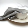 striped towels- linen