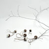 felt acorns (with string)
