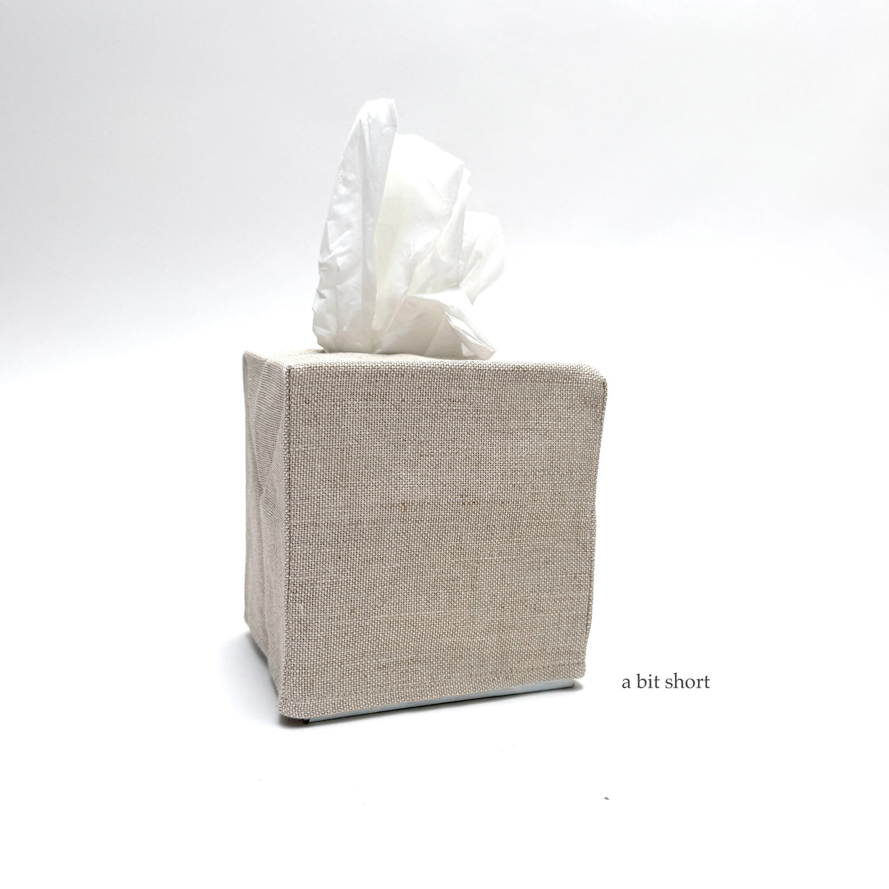imperfect linen tissue covers
