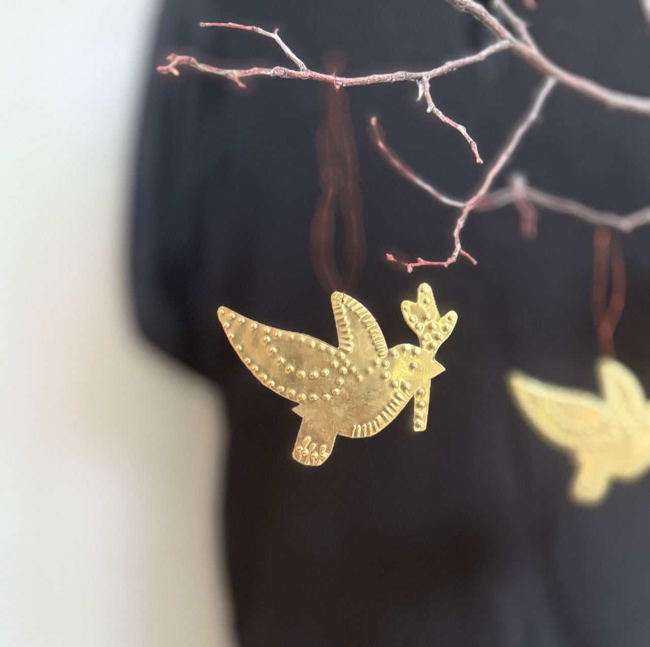 brass angels- set of two