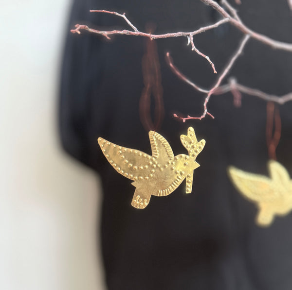 brass angels- set of two