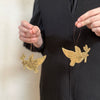 brass angels- set of two