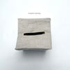 imperfect linen tissue covers