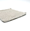 knit cotton pot holder