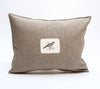 linen pillows with images