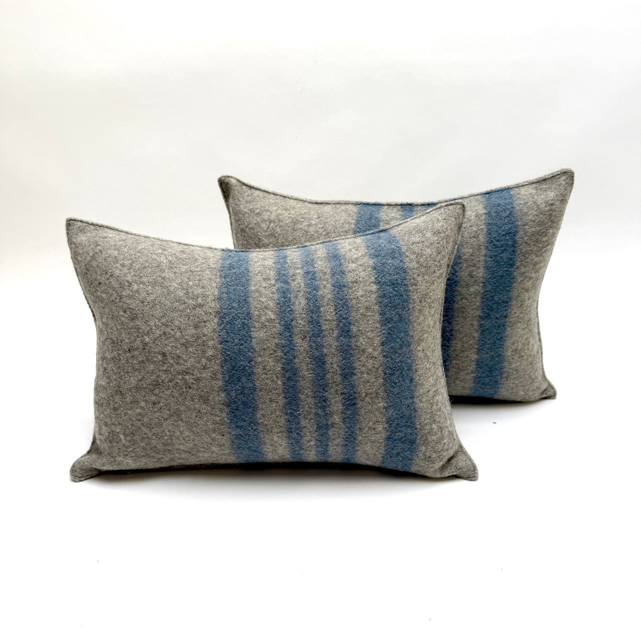 wool blanket pillows