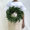 wreath- boxwood