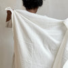 cotton gauze towels - off white