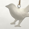 enamel bird ornament