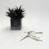 flying bird ornament
