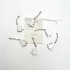 glazed wooden trees ( bag of 6 )