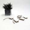 glazed wooden trees ( bag of 6 )