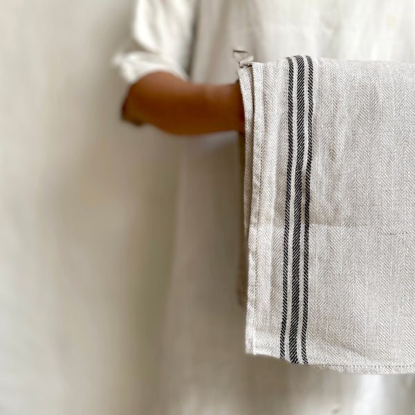 grain sac linen tea towel