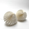 paper honeycomb ornaments (set of 2)