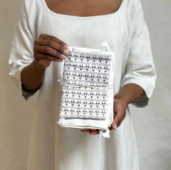printed bags (set of 3 )