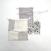 printed bags (set of 3 )