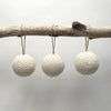 knit ball ornament