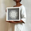 framed lace doilies
