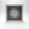 framed lace doilies