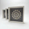 framed lace doilies