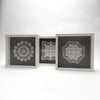 framed lace doilies