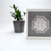 framed lace doilies