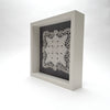 framed lace doilies
